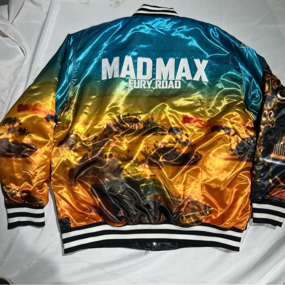 Headgear Classics Mad Max‎ Fury Road Satin Jacket Multicolor Size: 5XL NWT - Picture 6 of 9